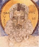 Mikhail Vrubel The head of john the Baptist oil
